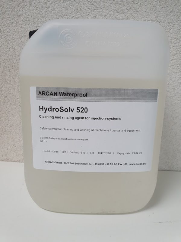 Hydrosolv 520 hreinsir f/ epoxy og PU 5 kg