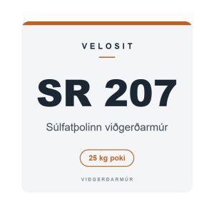 Velosit SR 207, súlfatþolinn viðgerðarmúr, 25 kg poki