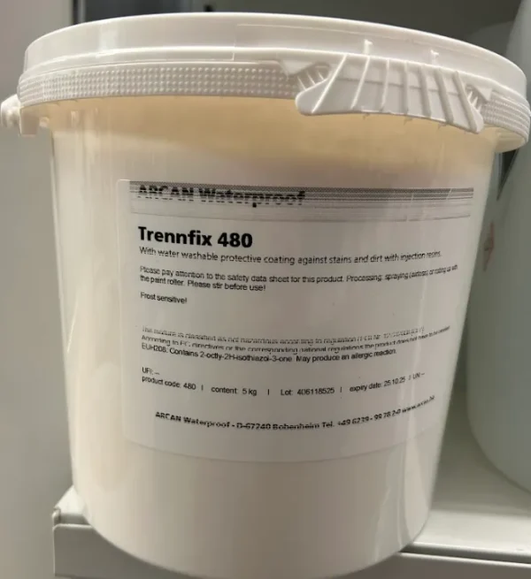 Arcan Trennfix 480 varnarhúð fyrir inndælingarvinnu