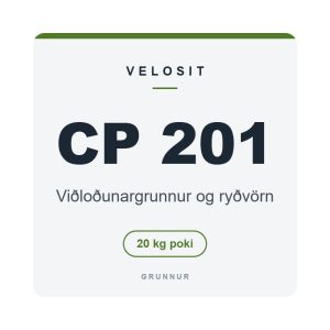 Velosit CP 201 – Viðloðunargrunnur og ryðvörn Velosit CP 201, viðloðunargrunnur og ryðvörn, 20 kg poki