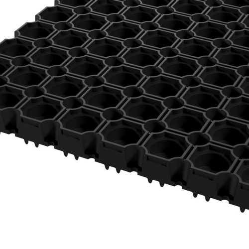 3.1_Domino_22mm_offen_Oberseite.jpg Geggus DOMINO gúmmímotta með hunangsmynstri