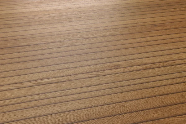 Modee True Wood veggplata – Fluted Asturia – viðaráferð með rimlum