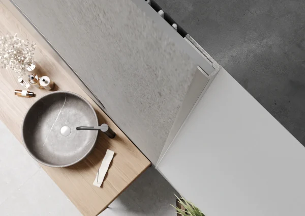 Modee Wall End prófíll í lit Silver (sérpöntun)