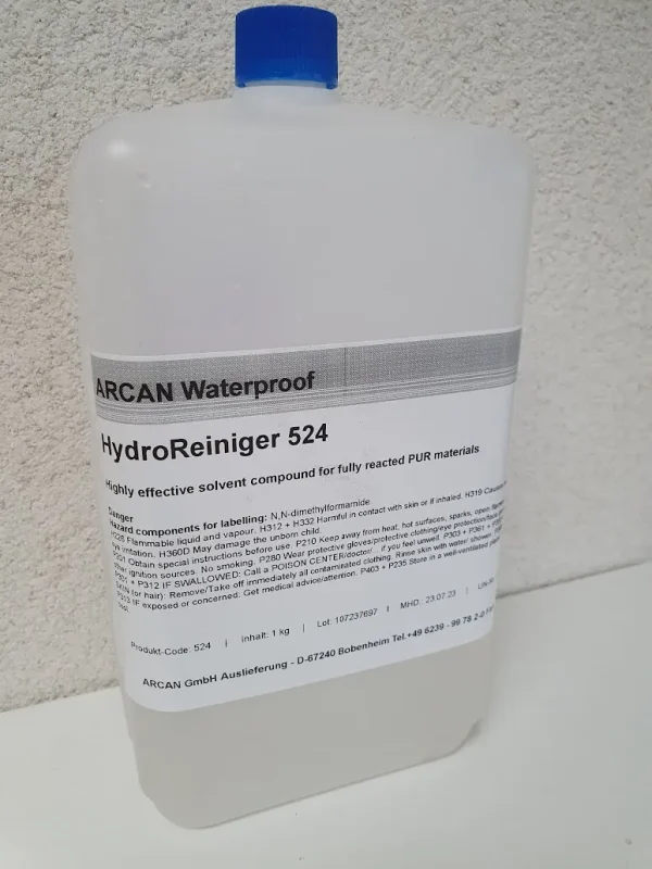 Hreinsiefni fyrir harðnaða kvoðu – Arcan HydroClean 524
