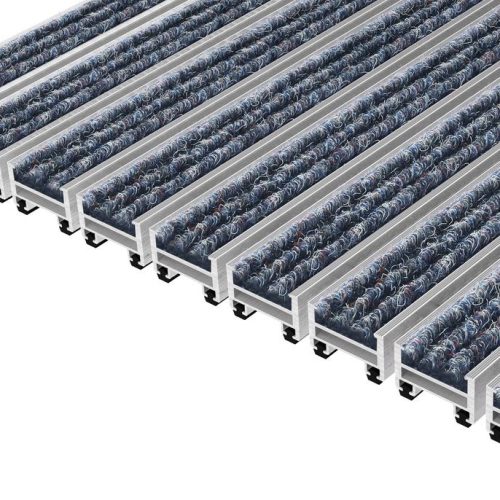 Top20Clean20Stabil2022_mit20Rips20blaumeliert.jpg Geggus Top Clean STABIL 22 inngangsmotta með bláu rifflaðu teppi