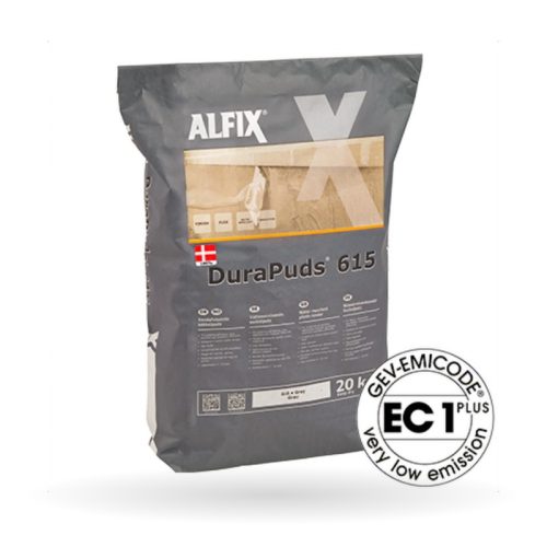Alfix DuraPuds 615, vatnsfráhrindandi sökkulpússning, 20 kg