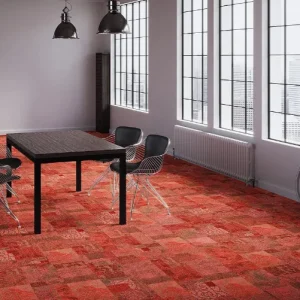 Infloor Cava Motion álagsteppi með prentuðu mynstri